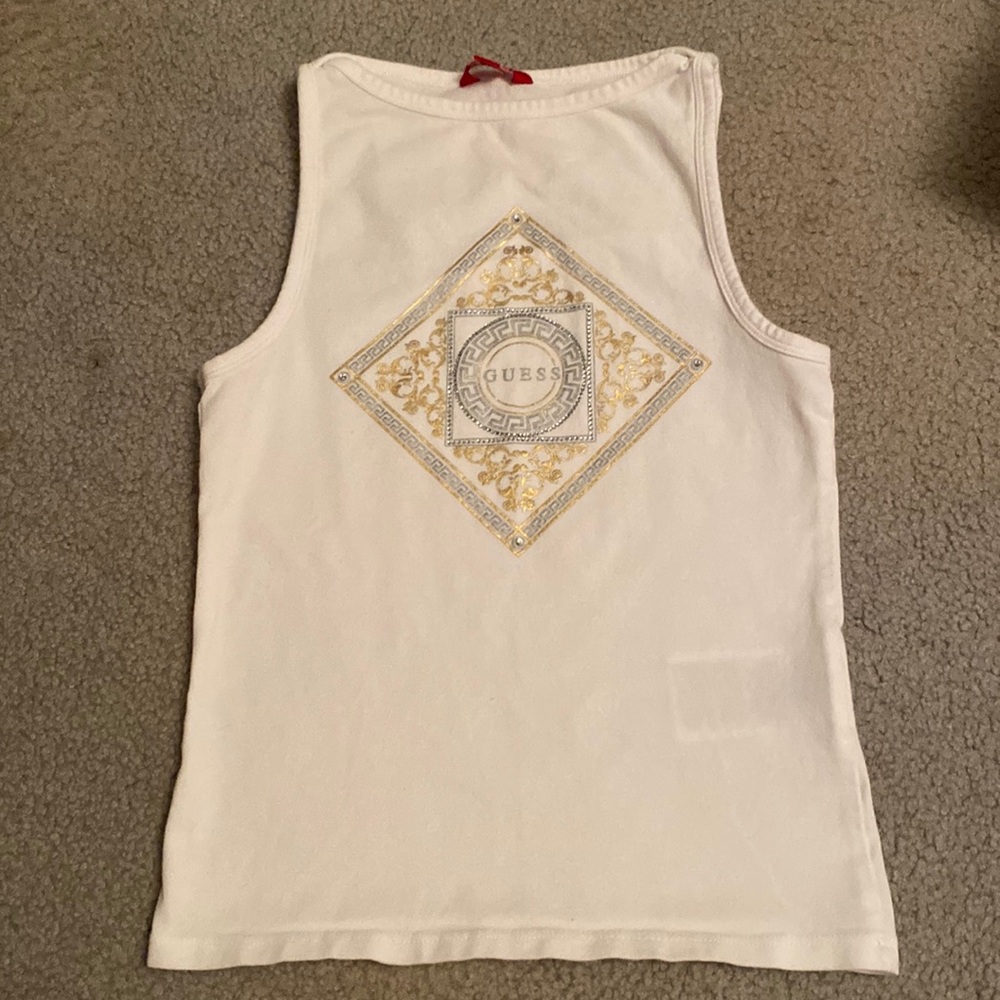 GUESS crop tank. XS.